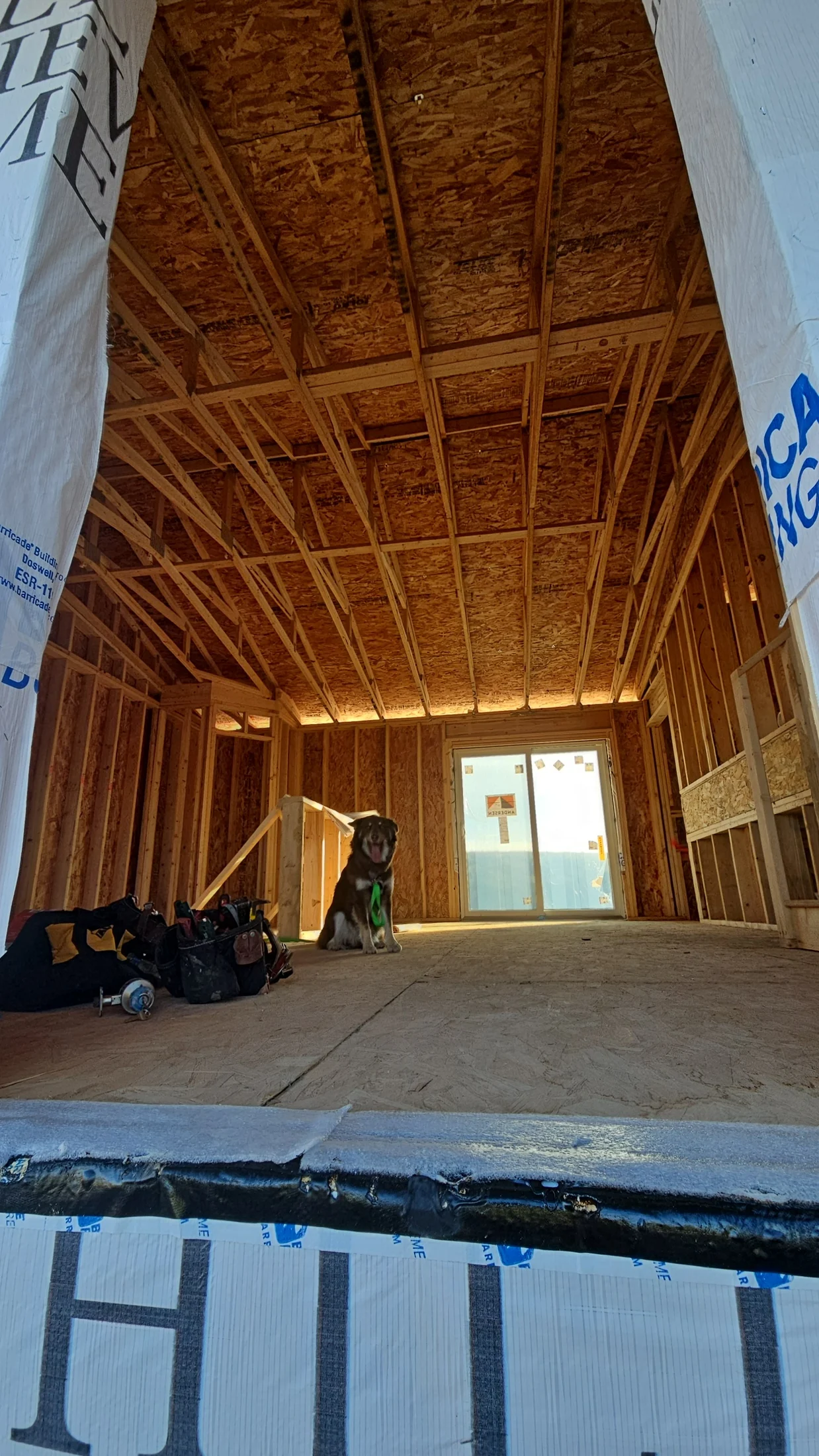 Golden Ridge Exteriors new construction window and door project